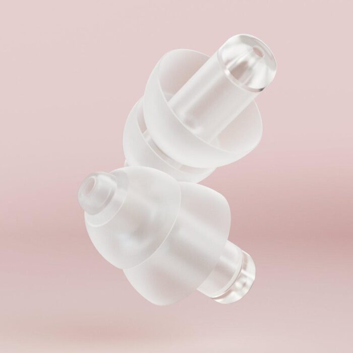PartyPlug Transparant 1 pair - Image 2