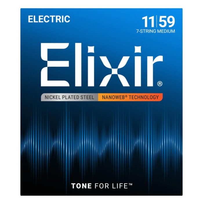 12106 Electric Nanoweb 7-String Medium 11-59 - Image 2