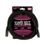 6391 15ft Braided Male Female XLR Microphone Cable Black