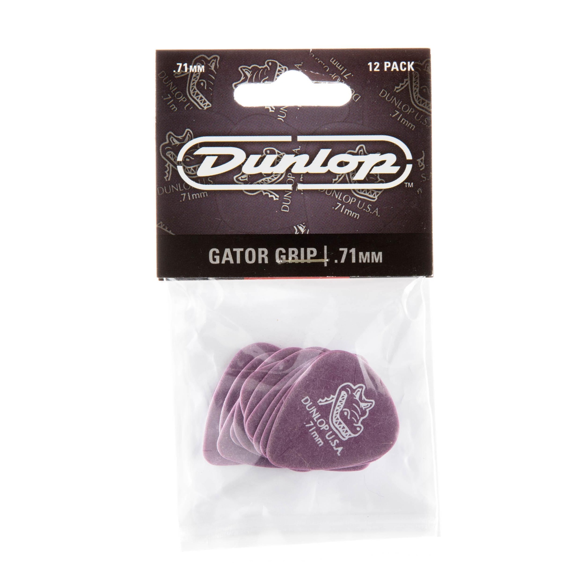 12971 GATOR GRIP GUITAR PICKS .71MM (12-BAG) - Image 1