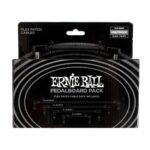 Flex Patch Cables Pedalboard Multi-Pack - Black