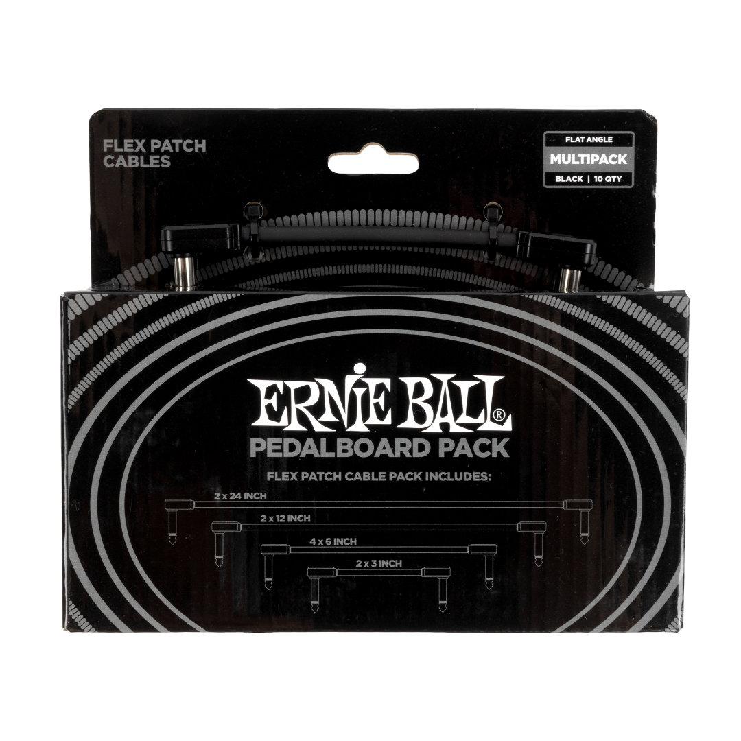 139067 Flex Patch Cables Pedalboard Multi-Pack - Black - Image 1