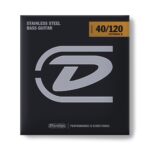 DBS40120T STAINLESS STEEL LONG SCALE BASS STRINGS SET/5, TAPERED