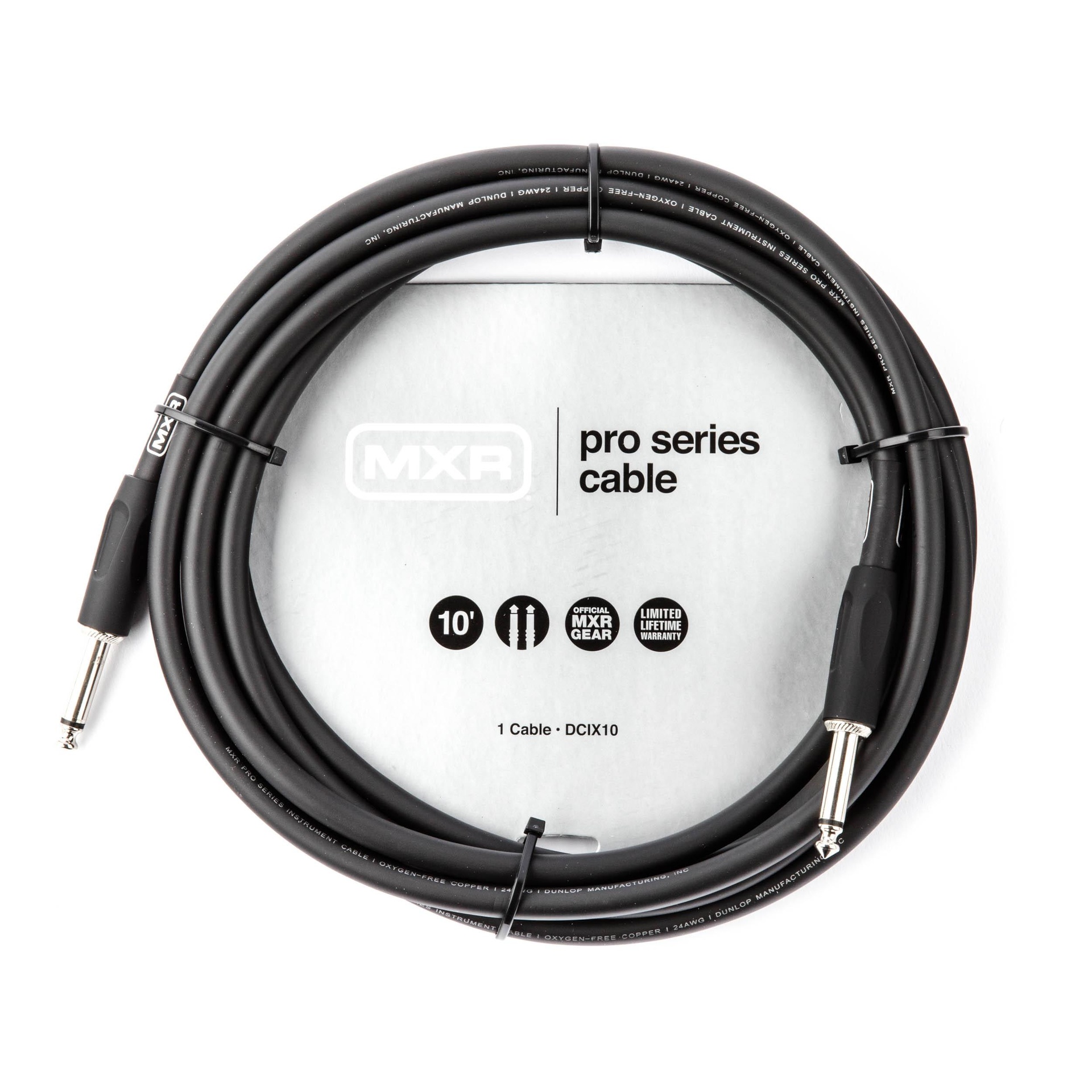 14291 DCIX10 MXR PRO SERIES INSTRUMENT CABLE STRAIGHT/STRAIGHT (3M) - Image 1