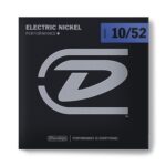 DEN1052 NICKEL WOUND LIGHT TOP/HEAVY BOTTOM ELECTRIC GUITAR STRINGS SET/6 (10-52)