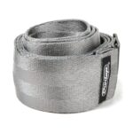 DELUXE SEATBELT GUITAR STRAP (GREY)