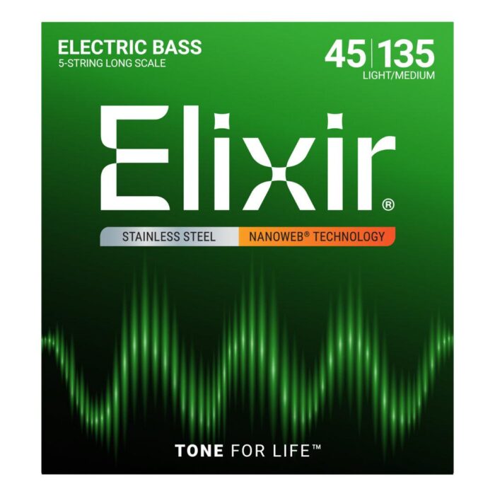 14782 Bass SS Nanoweb 5-String Light/Medium 45-135 - Image 2