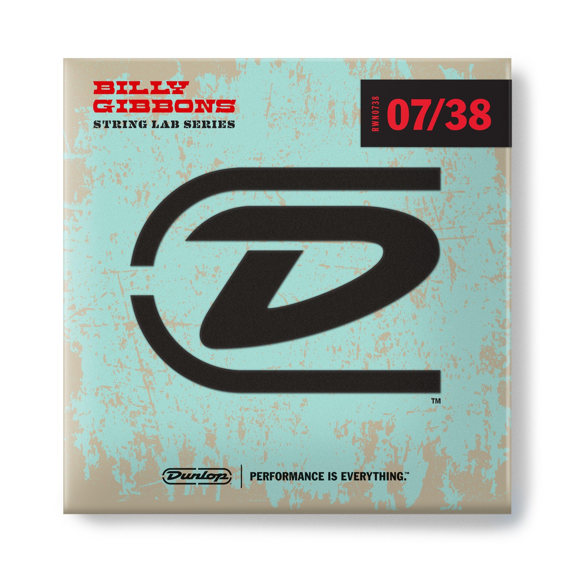 14901 RWN0738 NICKEL WOUND BILLY GIBBONS ICON SIGNATURE SUPER FINE GUITARS STRINGS SET/6 - Image 1