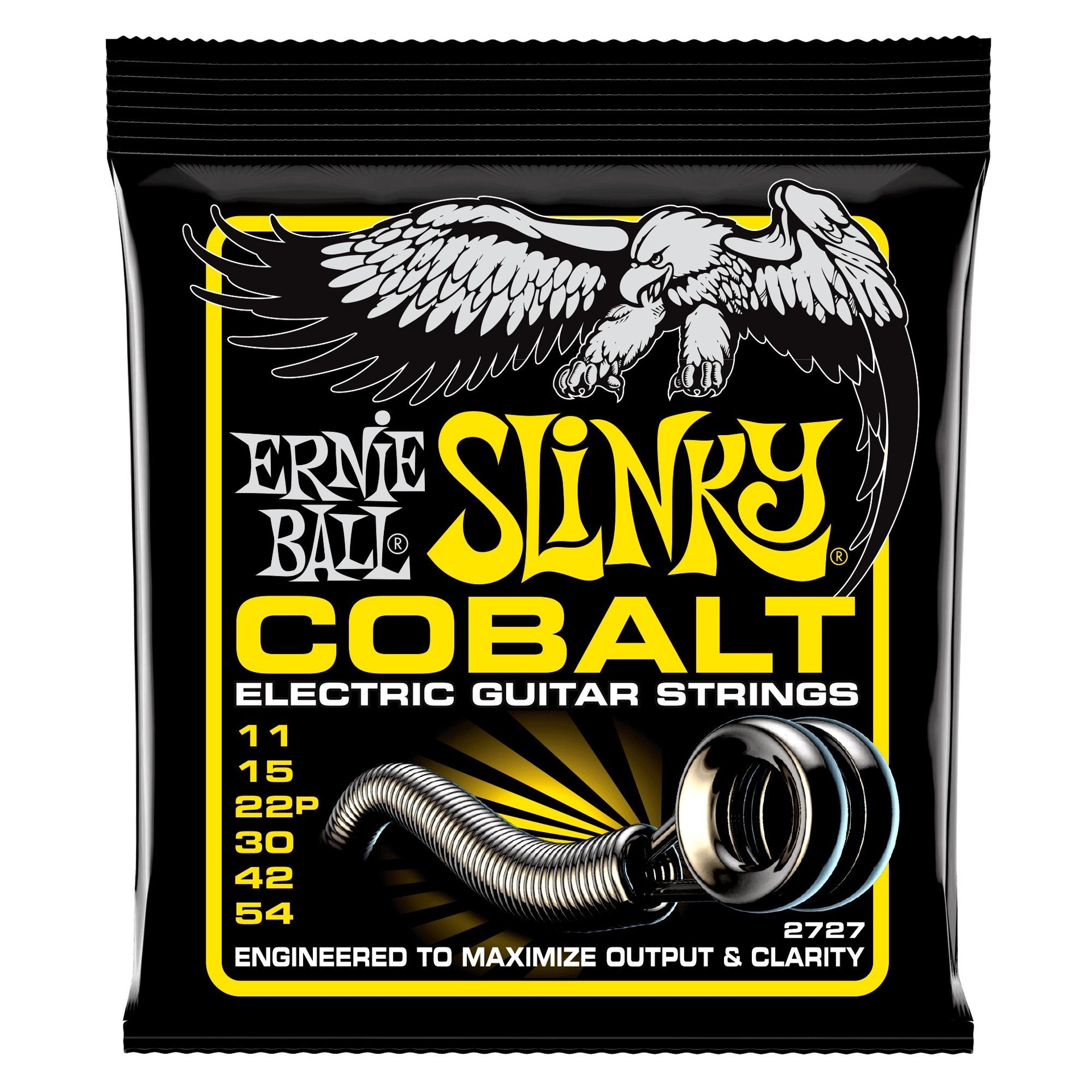 17238 2727 Beefy Slinky Cobalt Electric Guitar Strings - 11-54 Gauge - Image 1