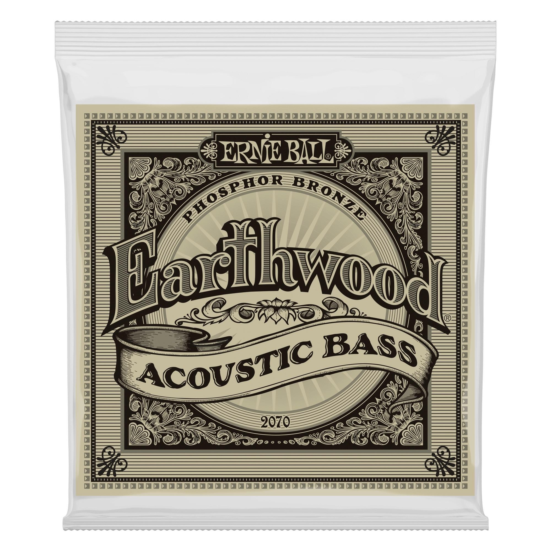 17345-1 2070 Earthwood Phosphor Bronze Acoustic Bass Strings - 45-95 Gauge - Image 1