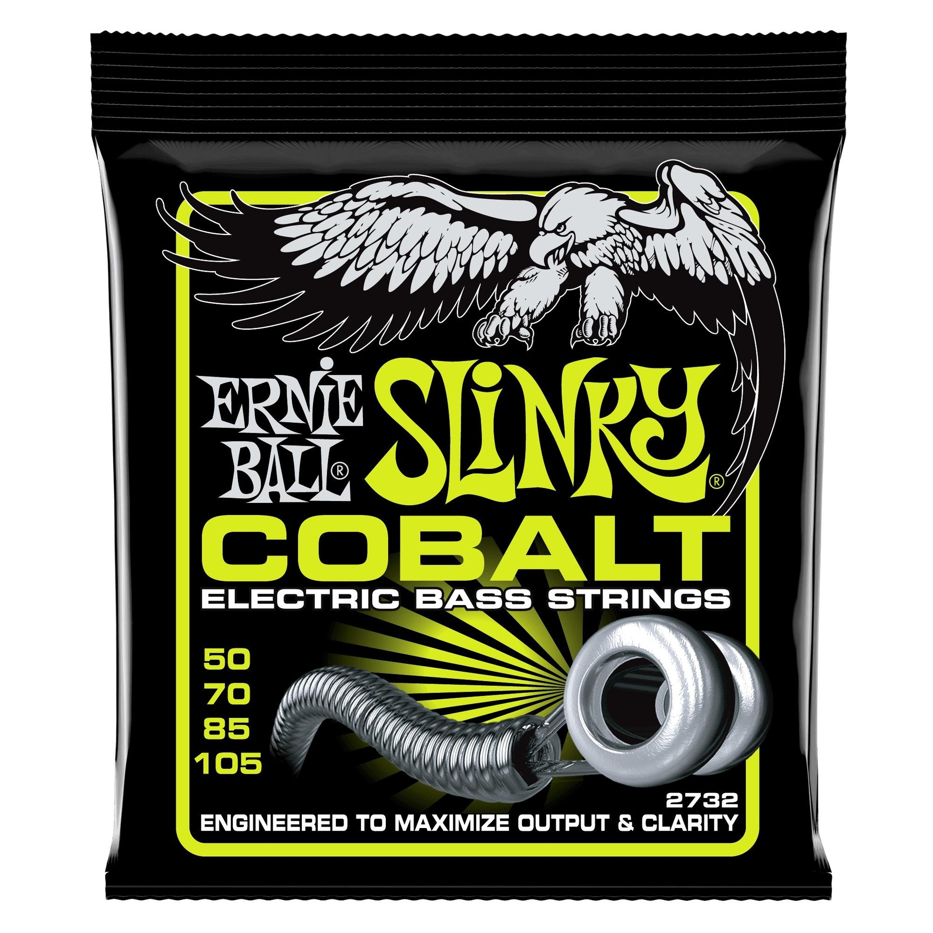 17481 2732 Regular Slinky Cobalt Electric Bass Strings - 50-105 Gauge - Image 1
