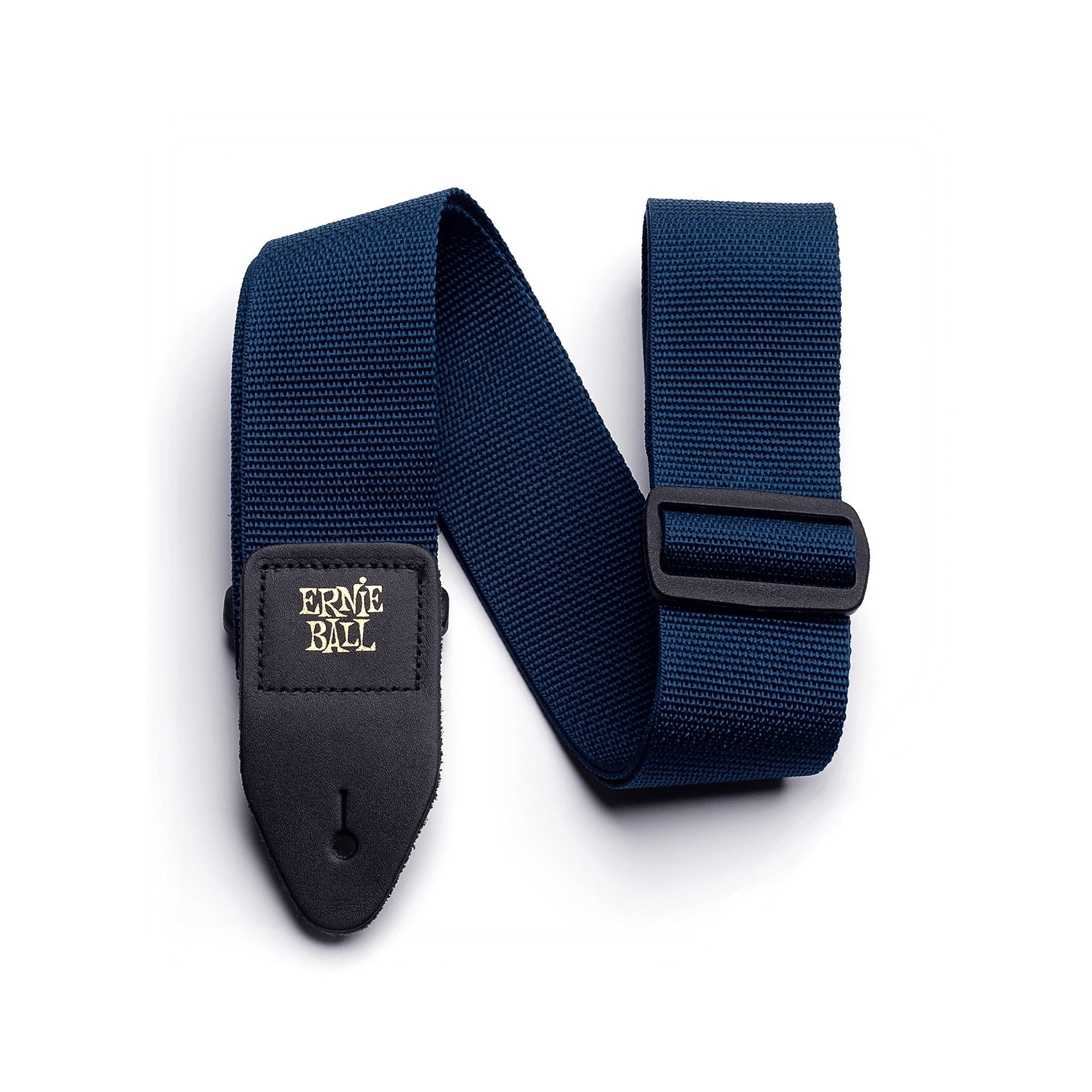 17655 4049 Navy Polypro Guitar Strap - Image 1
