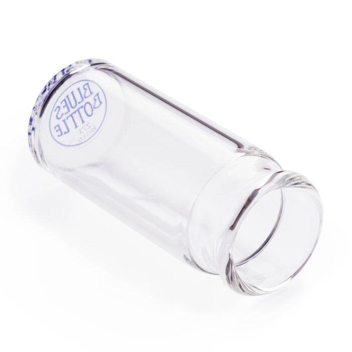 CLEAR COLOUR LARGE SIZE REGULAR WALL BLUES BOTTLE GLASS SLIDE - Image 2