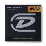 DEN09627 ELECTRIC GUITAR NICKEL STRINGS 09-62 (7/SET)