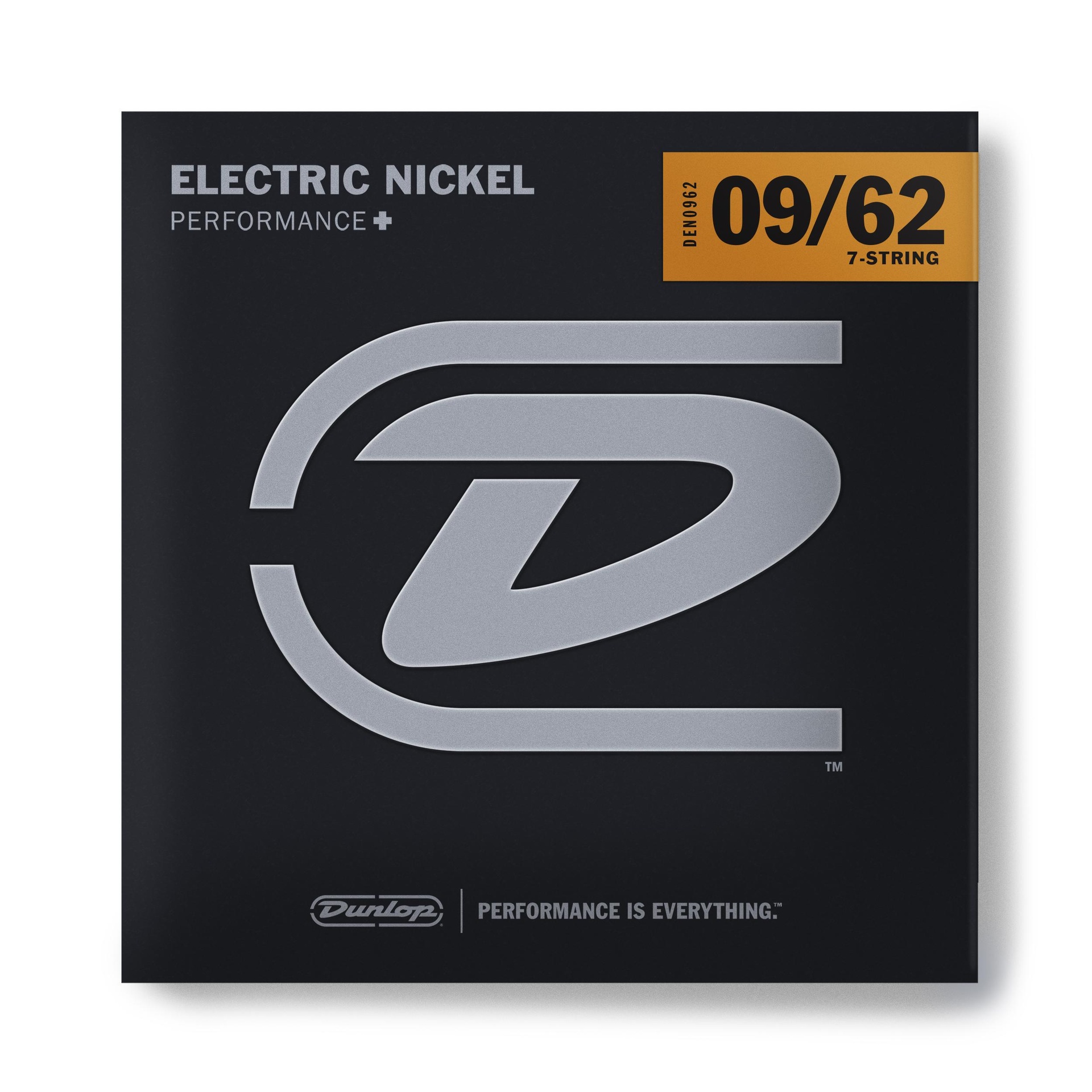 60809 DEN09627 ELECTRIC GUITAR NICKEL STRINGS 09-62 (7/SET) - Image 1