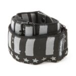 DESIGNER JACQUARD STARS AND STRIPES GUITAR STRAP