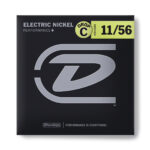 DEN1156DC NICKEL WOUND ELECTRIC GUITAR STRINGS SET/6 (11-56 DROP-C)