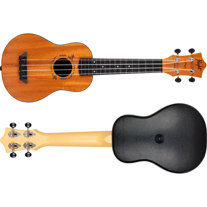 Soprāna ukulele Flight Travel TUS-53 Mahogany - Image 4