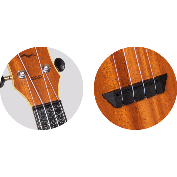 Soprāna ukulele Flight Travel TUS-53 Mahogany - Image 8