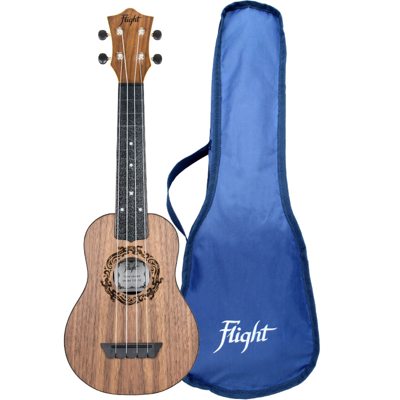 Flight-TUS-50-1.jpg Soprāna ukulele Flight Travel TUS-50 Salamander - Image 1