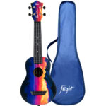 Soprāna ukulele Flight Travel TUS-EE Sunset