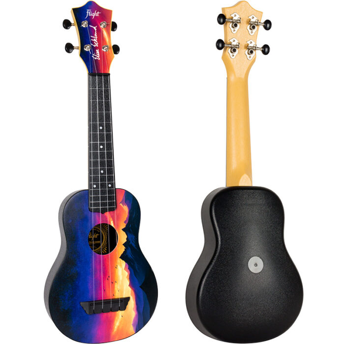 Soprāna ukulele Flight Travel TUS-EE Sunset - Image 3