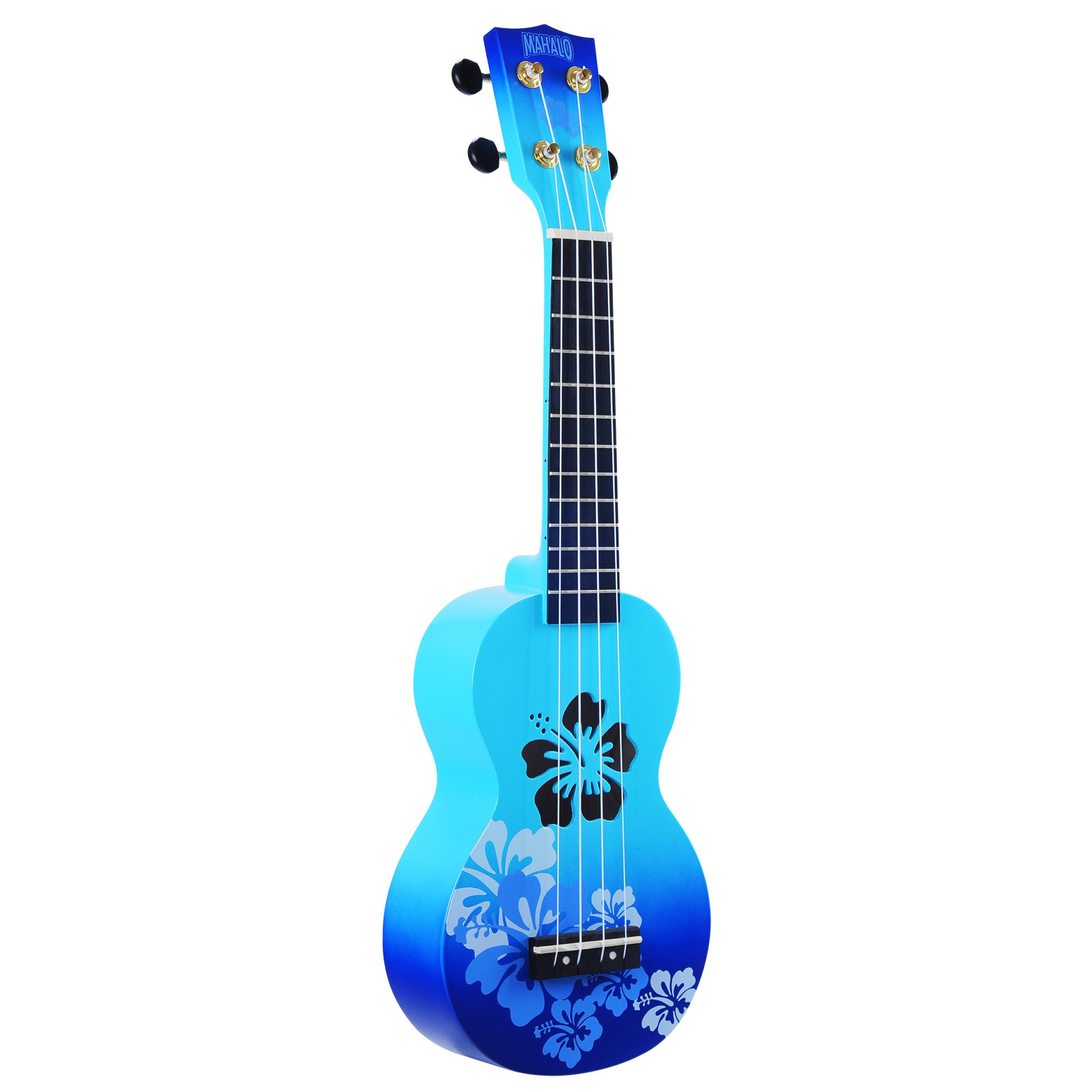 Mahalo-Hibiscus-MD1HBBUB-1.png Soprāna ukulele Mahalo Designer MD1HB-BUB Hibiscus - Image 1