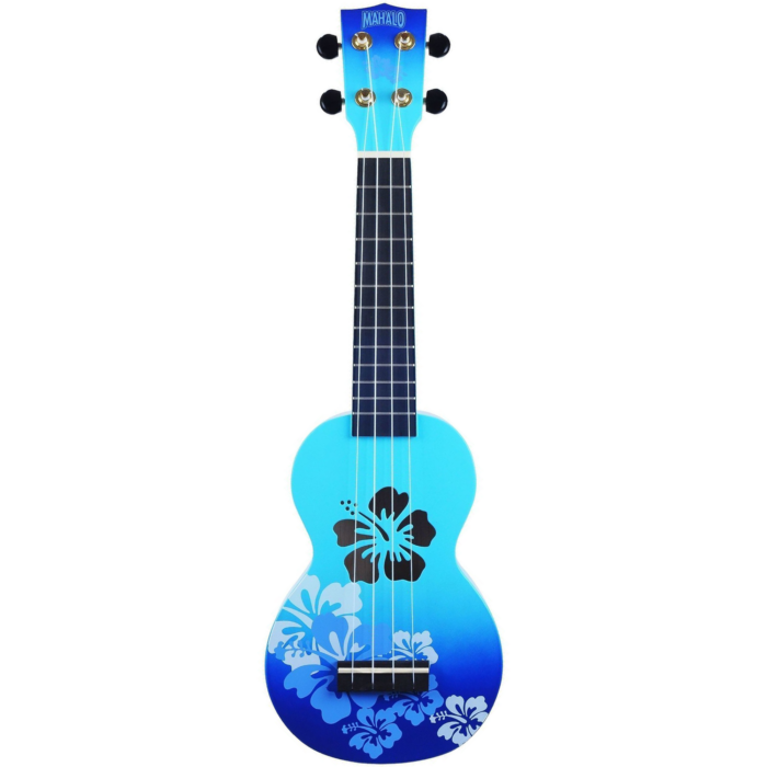 Soprāna ukulele Mahalo Designer MD1HB-BUB Hibiscus - Image 3