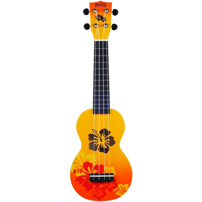 Soprāna ukulele Mahalo Designer MD1HB-ORB Hibiscus - Image 2