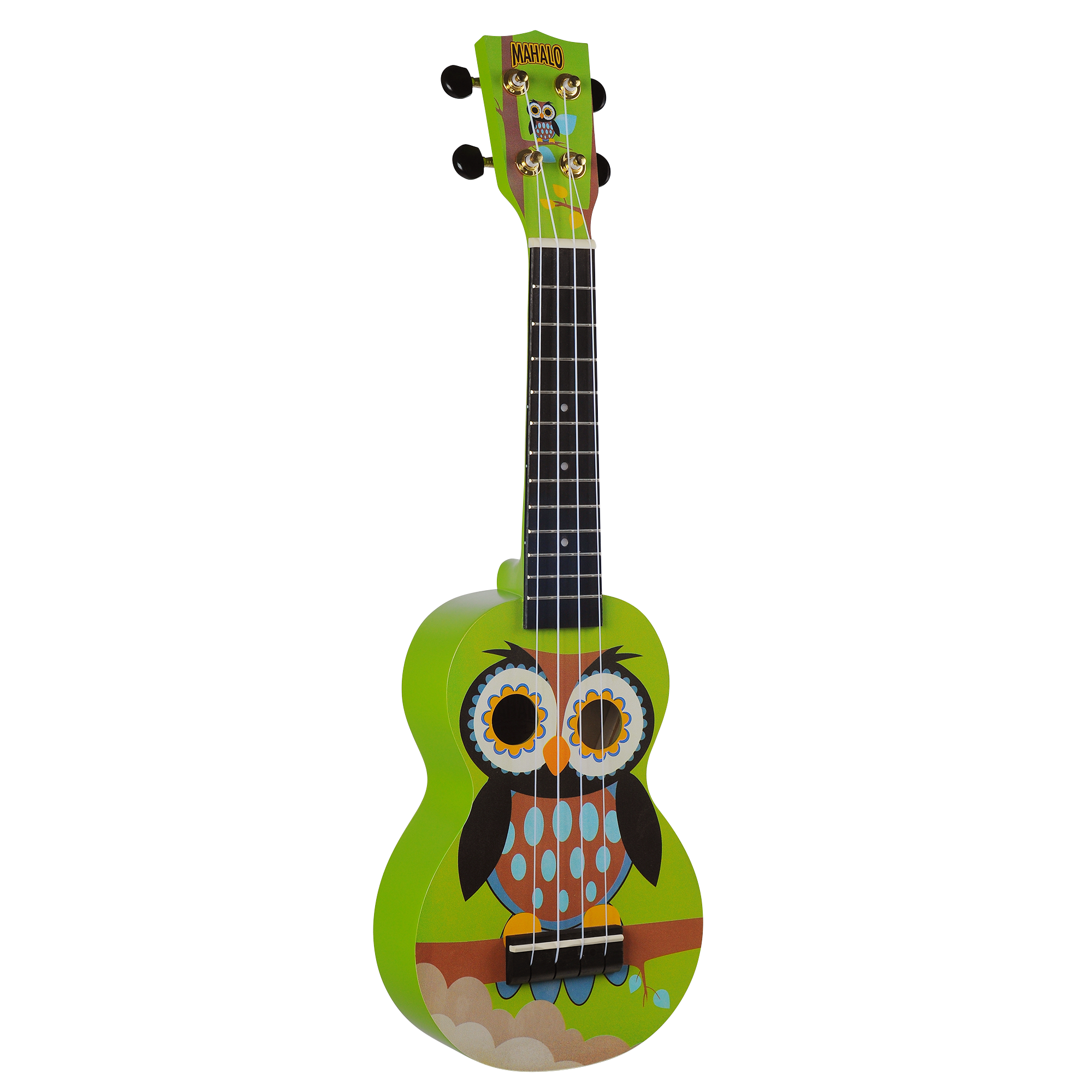 Mahalo-MA1WL-1.png Soprāna ukulele Mahalo Art MA1WL Owl - Image 1