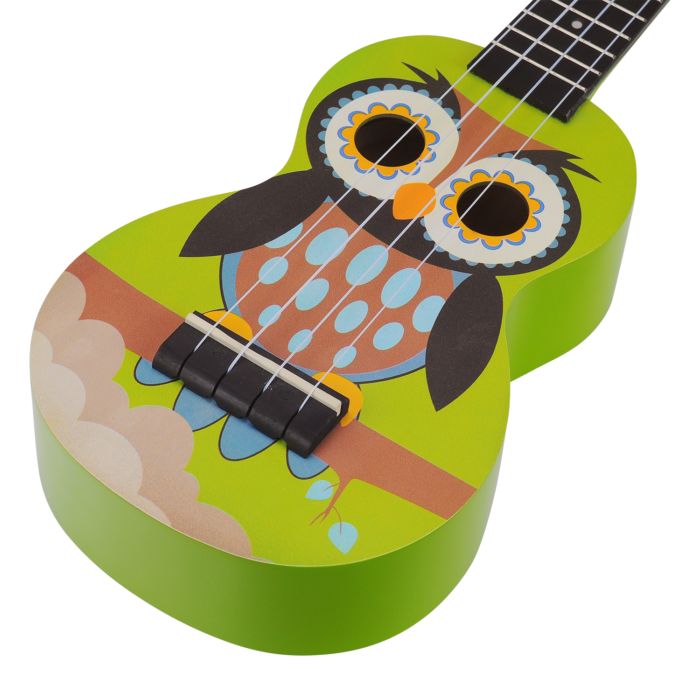 Soprāna ukulele Mahalo Art MA1WL Owl - Image 4