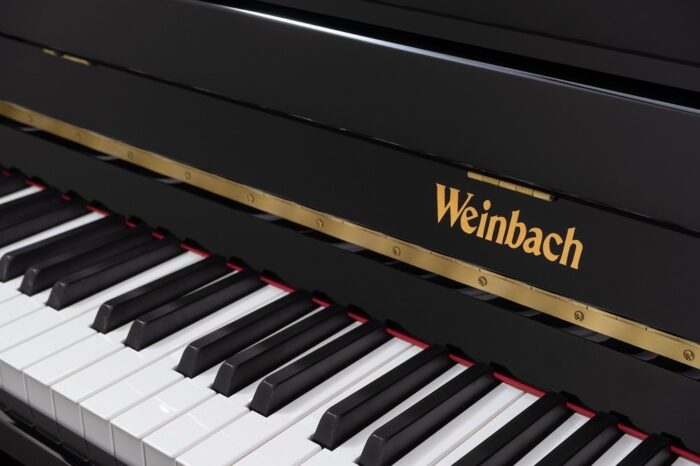 Akustiskais Pianīns Weinbach 128 Z3 Melns, pulēts - Image 2