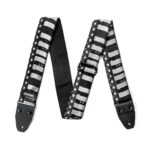 DESIGNER JACQUARD STARS AND STRIPES GUITAR STRAP - Image 2