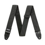 DESIGNER JACQUARD PINSTRIPE GUITAR STRAP - Image 2