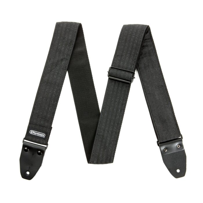 DESIGNER JACQUARD PINSTRIPE GUITAR STRAP - Image 2
