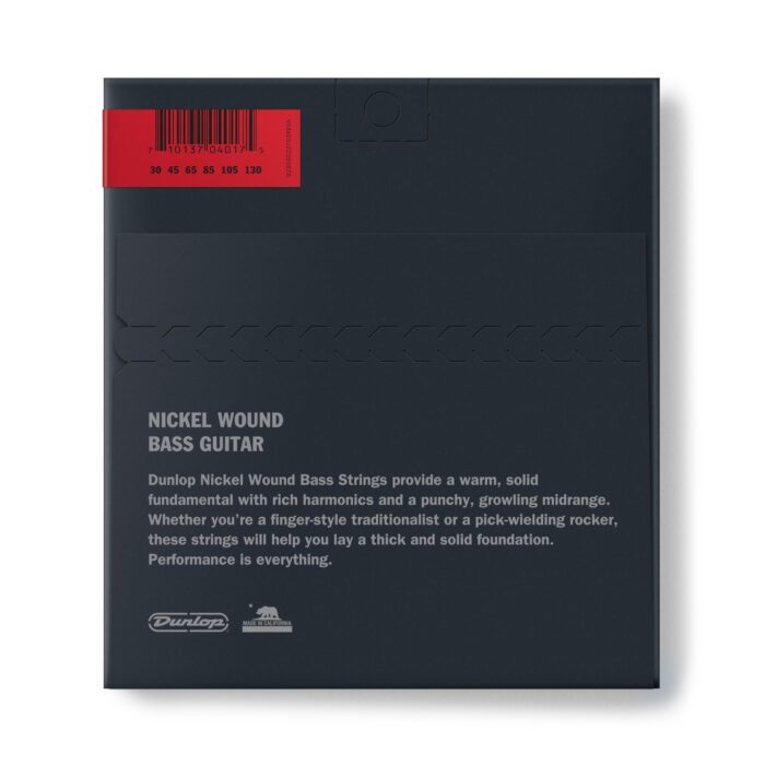 DBN30130 NICKEL WOUND LONG SCALE BASS GUITAR STRINGS SET/6 - Image 2