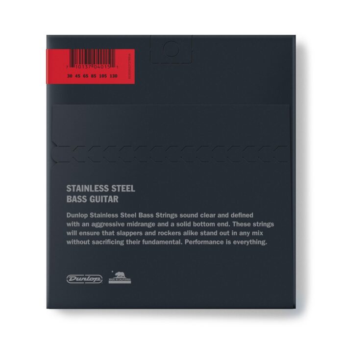 DBS30130 STAINLESS STEEL LONG SCALE BASS STRINGS SET/6 - Image 2