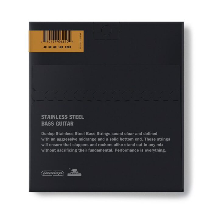 DBS40120T STAINLESS STEEL LONG SCALE BASS STRINGS SET/5, TAPERED - Image 2
