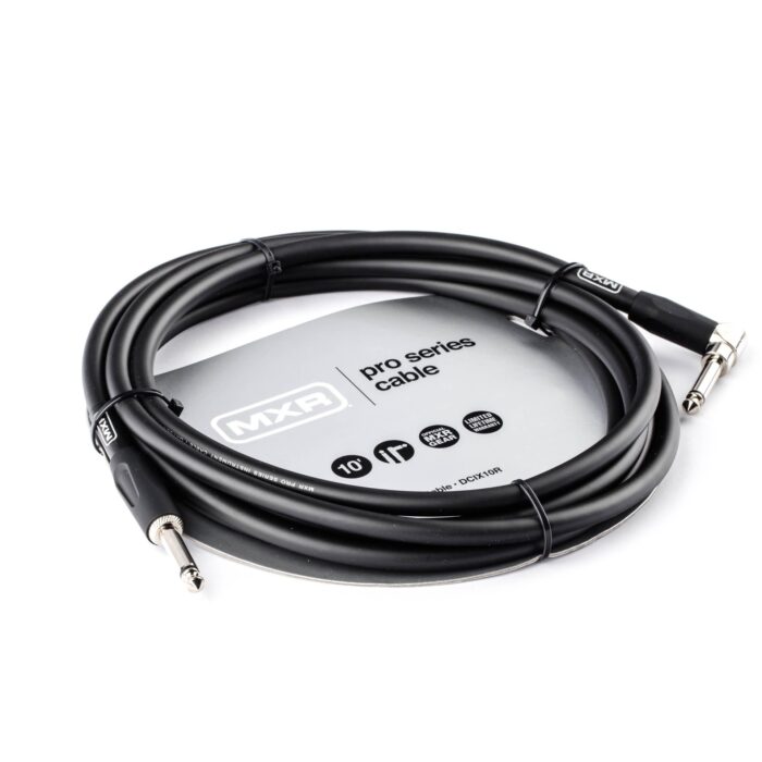 DCIX10R MXR PRO SERIES INSTRUMENT CABLE STRAIGHT/RIGHT ANGLE (3M) - Image 2