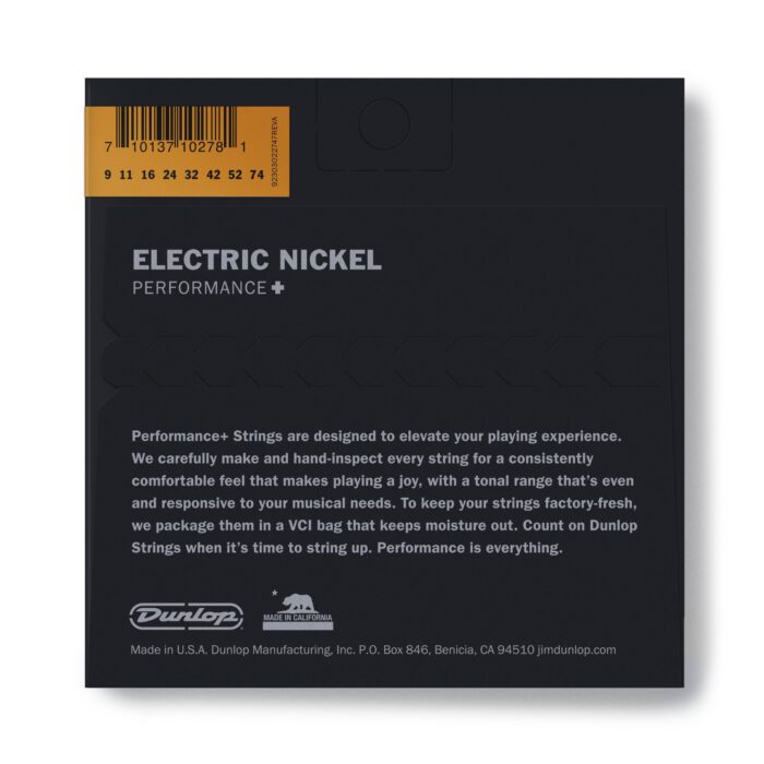 DEN09748 ELECTRIC GUITAR NICKEL STRINGS 09-74 (8/SET) - Image 2