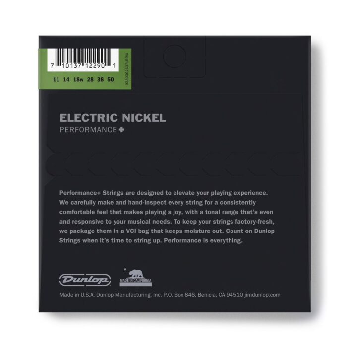 DEN1150WG NICKEL WOUND ELECTRIC GUITAR STRINGS SET/6 (11-50 WOUND G) - Image 2