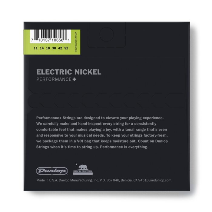 DEN1152 ELECTRIC GUITAR NICKEL STRINGS 11-52 (6/SET) - Image 2