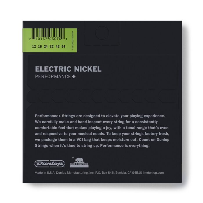 DEN1254 NICKEL WOUND HEAVY ELECTRIC GUITAR STRINGS SET/6 (12-54) - Image 2