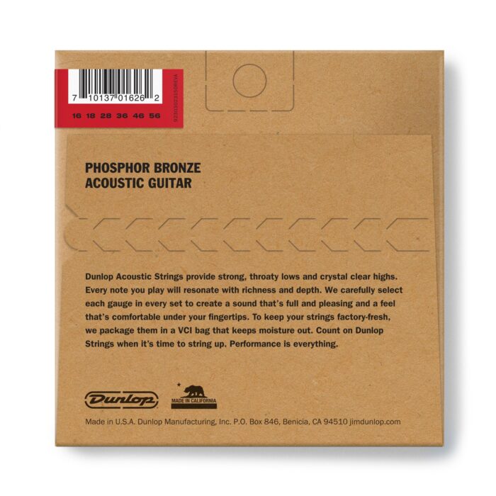 DOP1656 PHOSPHOR BRONZE RESONATOR STRINGS SET/6 - Image 2
