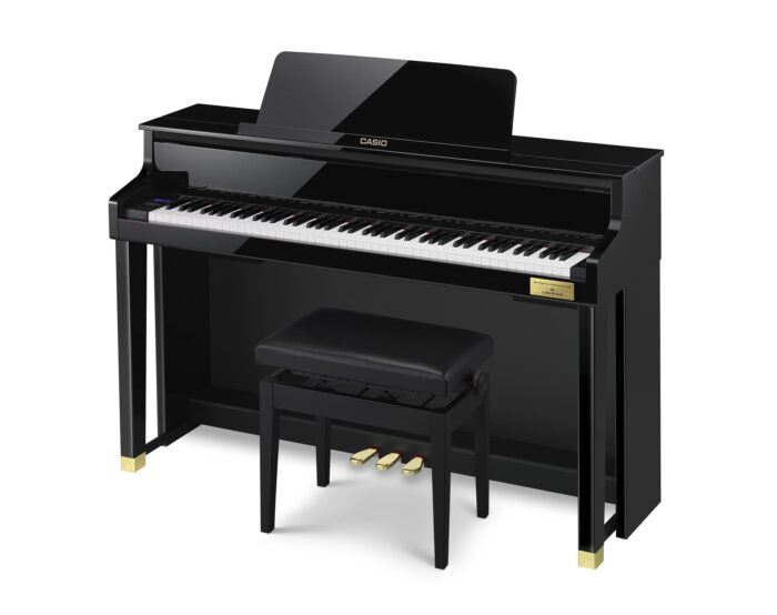 GP-510 Celviano Grand Hybrid Series Digital Piano (Black Polished) - Image 2