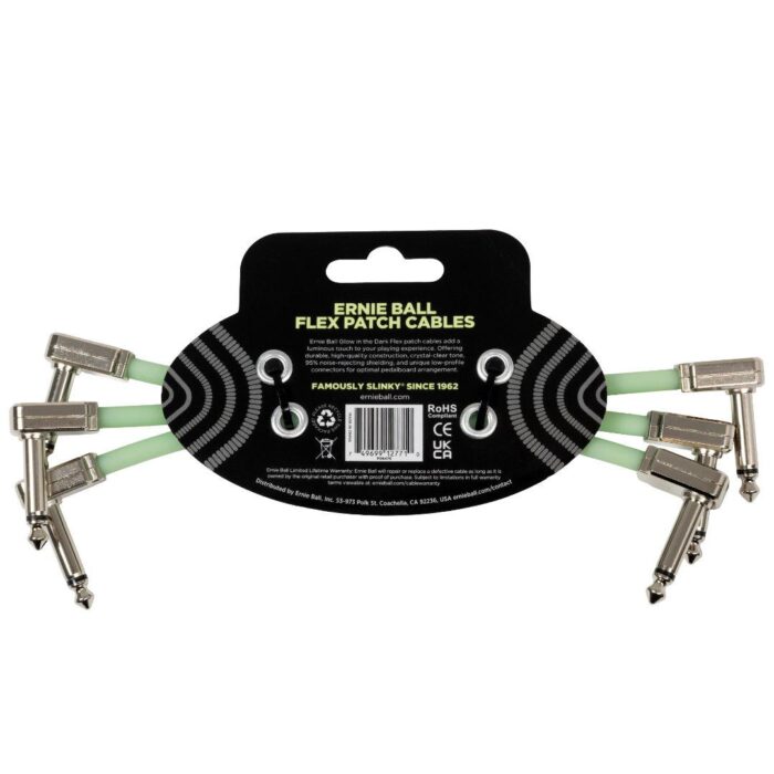 Flex Patch Cable 6in - Glow in Dark - 3 Pack - Image 2