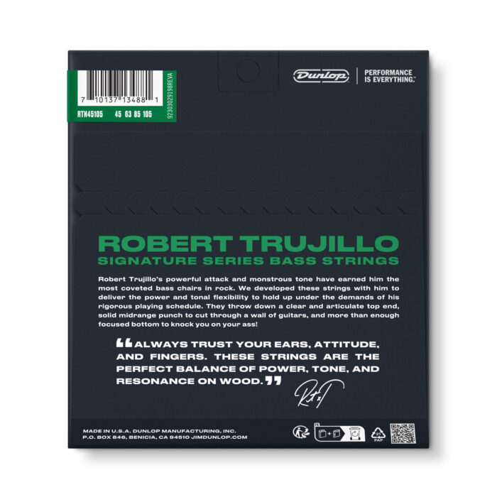 RTN45105 BASS ROBERT TRUJILLO SIGNATURE SERIES NICKEL 45/105 SET - Image 2
